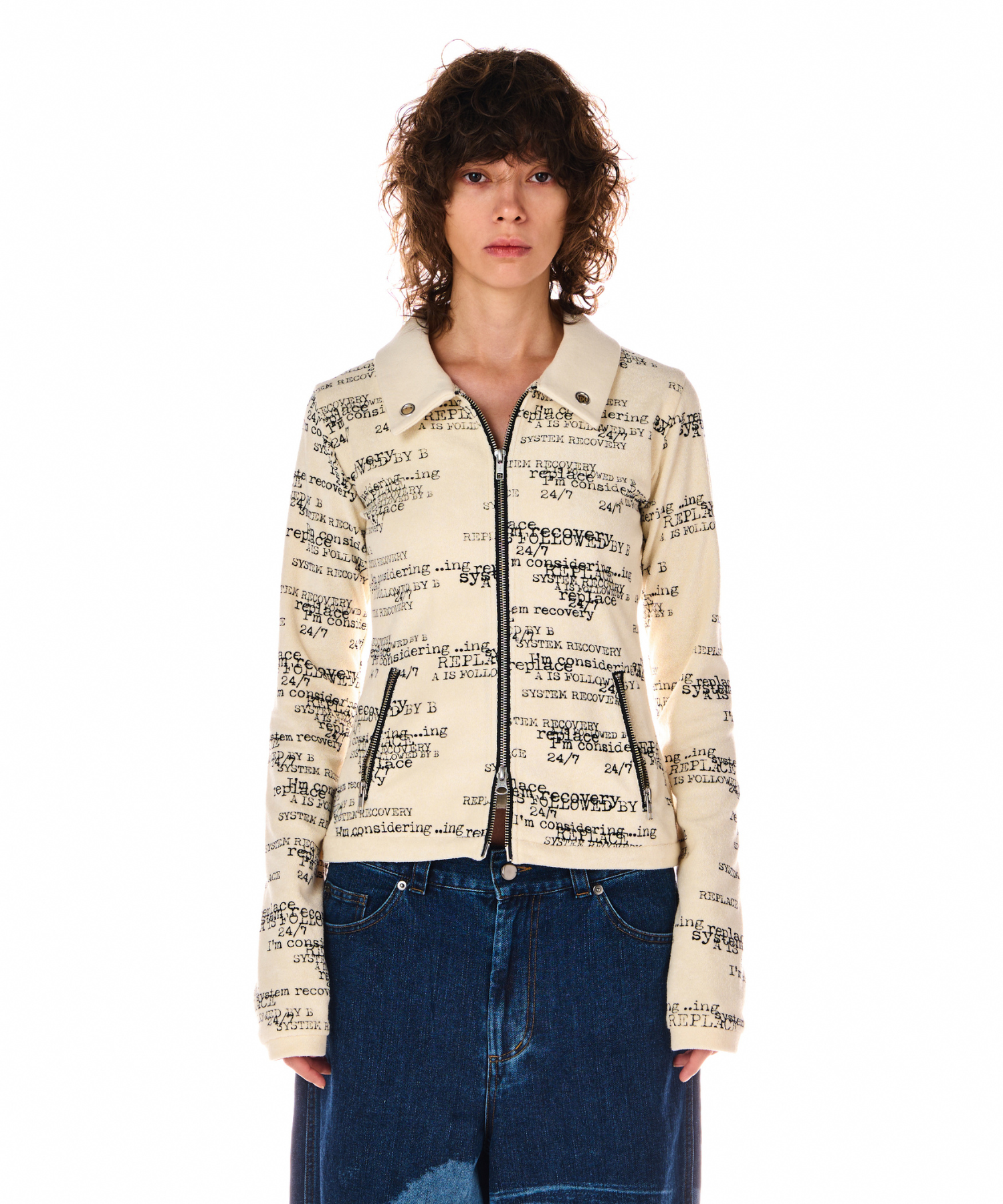 BEEDEN EMBROIDERY JUST FIT ZIP HOODIE Buy Custom Embroidered Zip