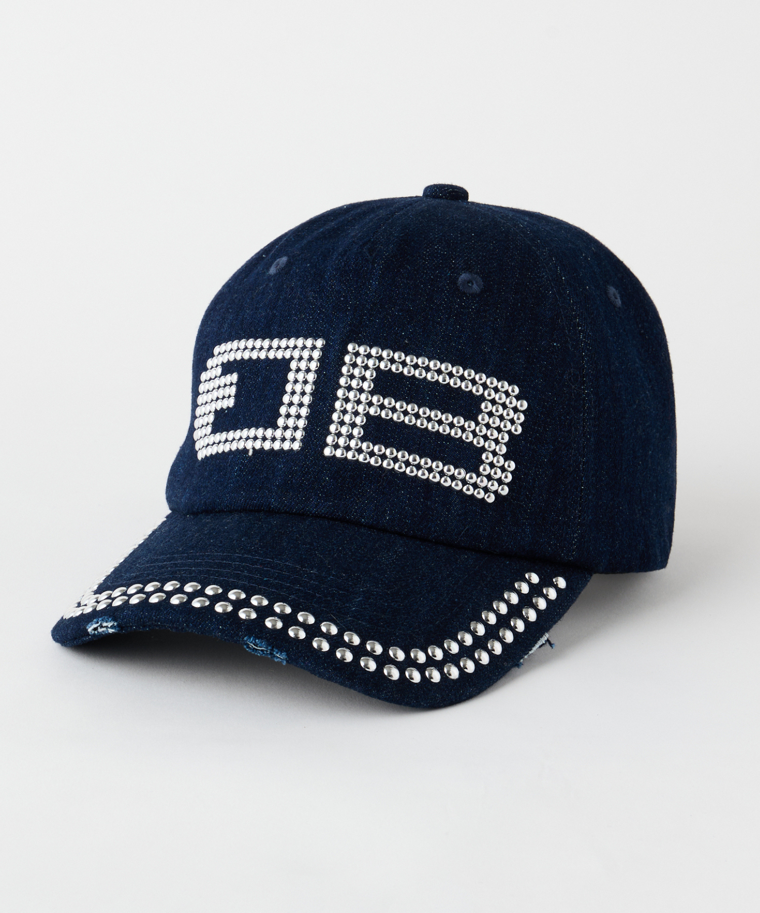 BEEDEN BD STUDS DAMAGE CAP ダークブルー キャップ BD STUDS DAMAGE CAP – BEEDEN