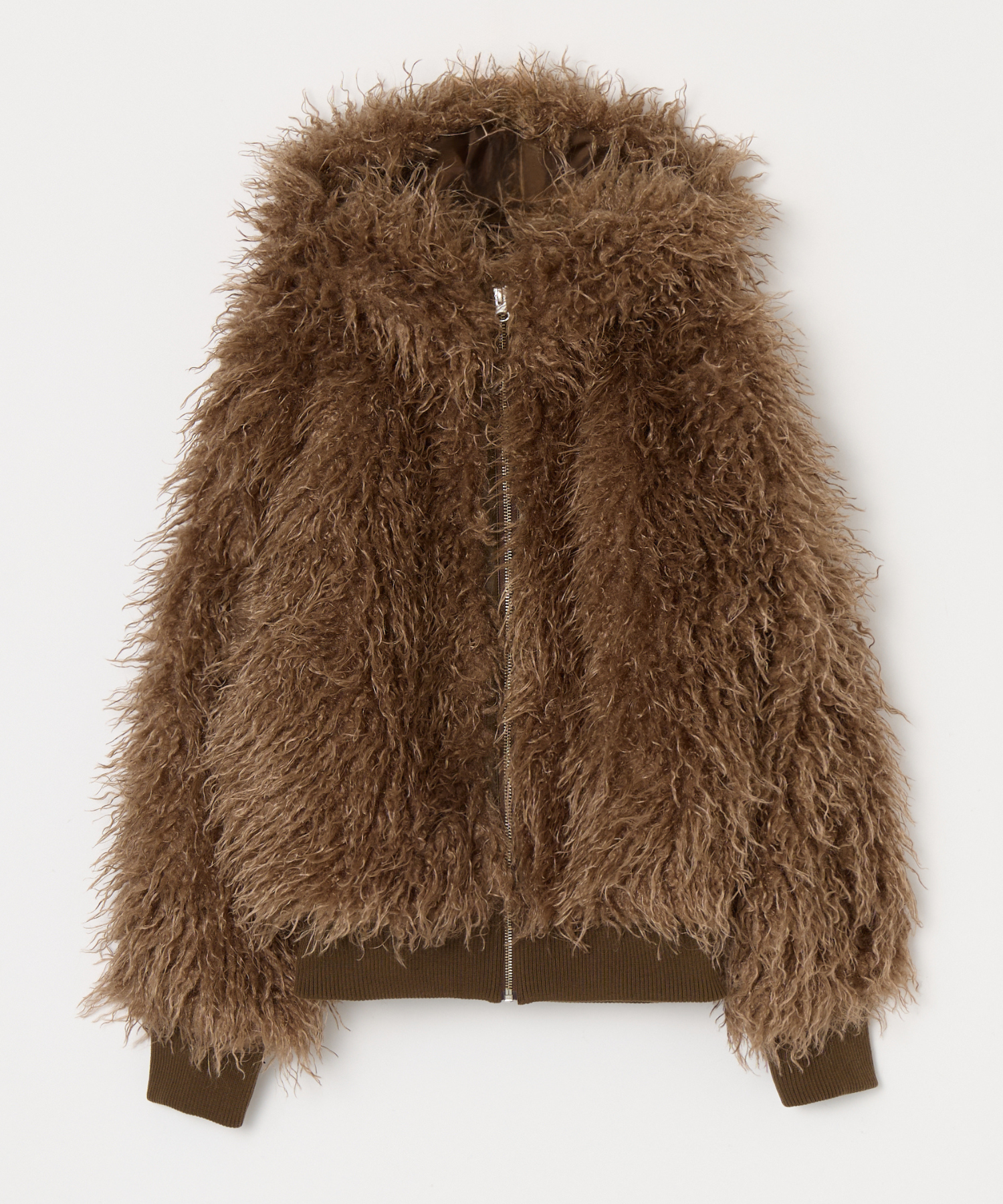 BEEDEN ZIP UP HOODED FUR BLOUSON BEEDEN ZIP UP HOODED FUR BLOUSON