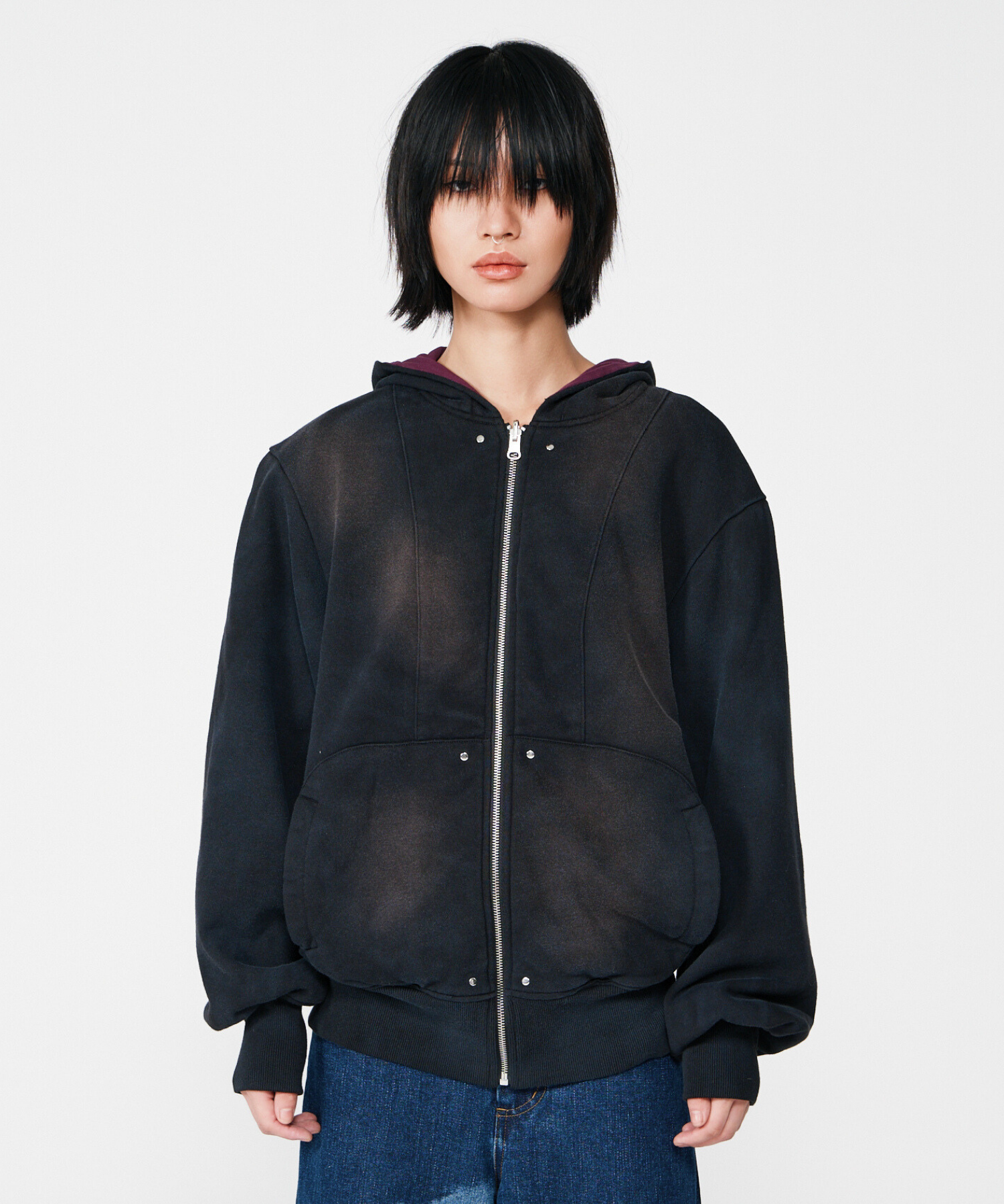 BLEACH DYE REVERSIBLE PARKER – BEEDEN BLEACH DYE REVERSIBLE PARKER – BEEDEN