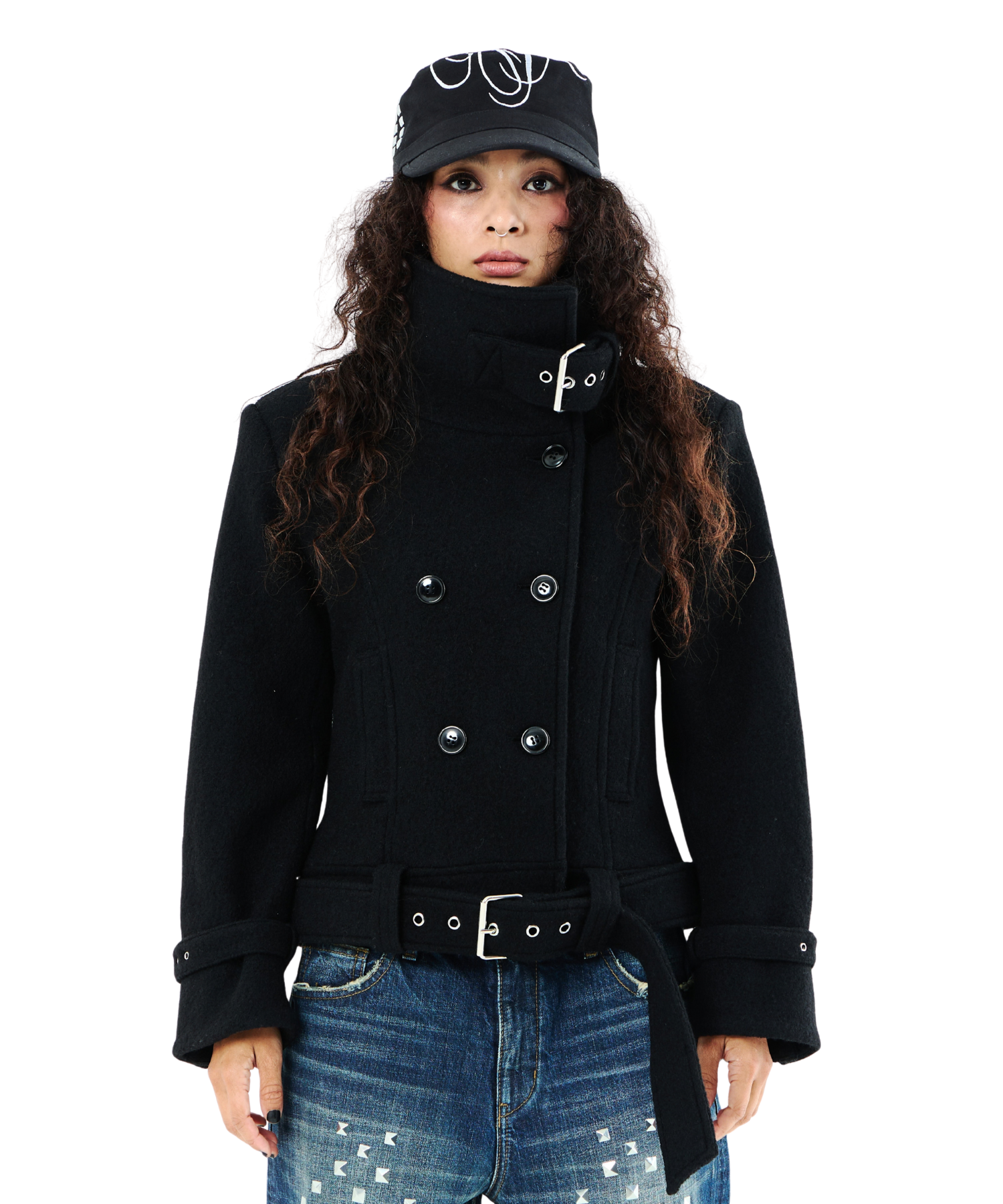 STRAPPED WOOL JACKET – BEEDEN