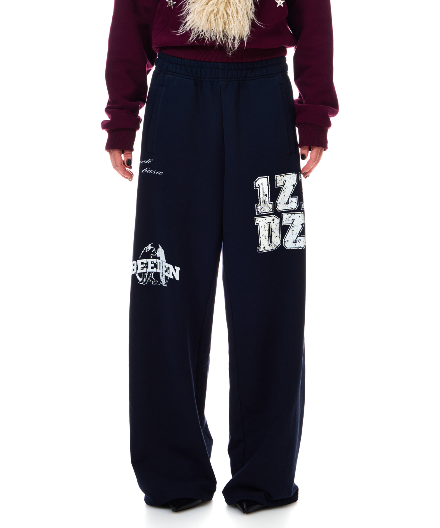 RANDOM PRINT SWEAT PANTS – BEEDEN RANDOM PRINT SWEAT PANTS – BEEDEN