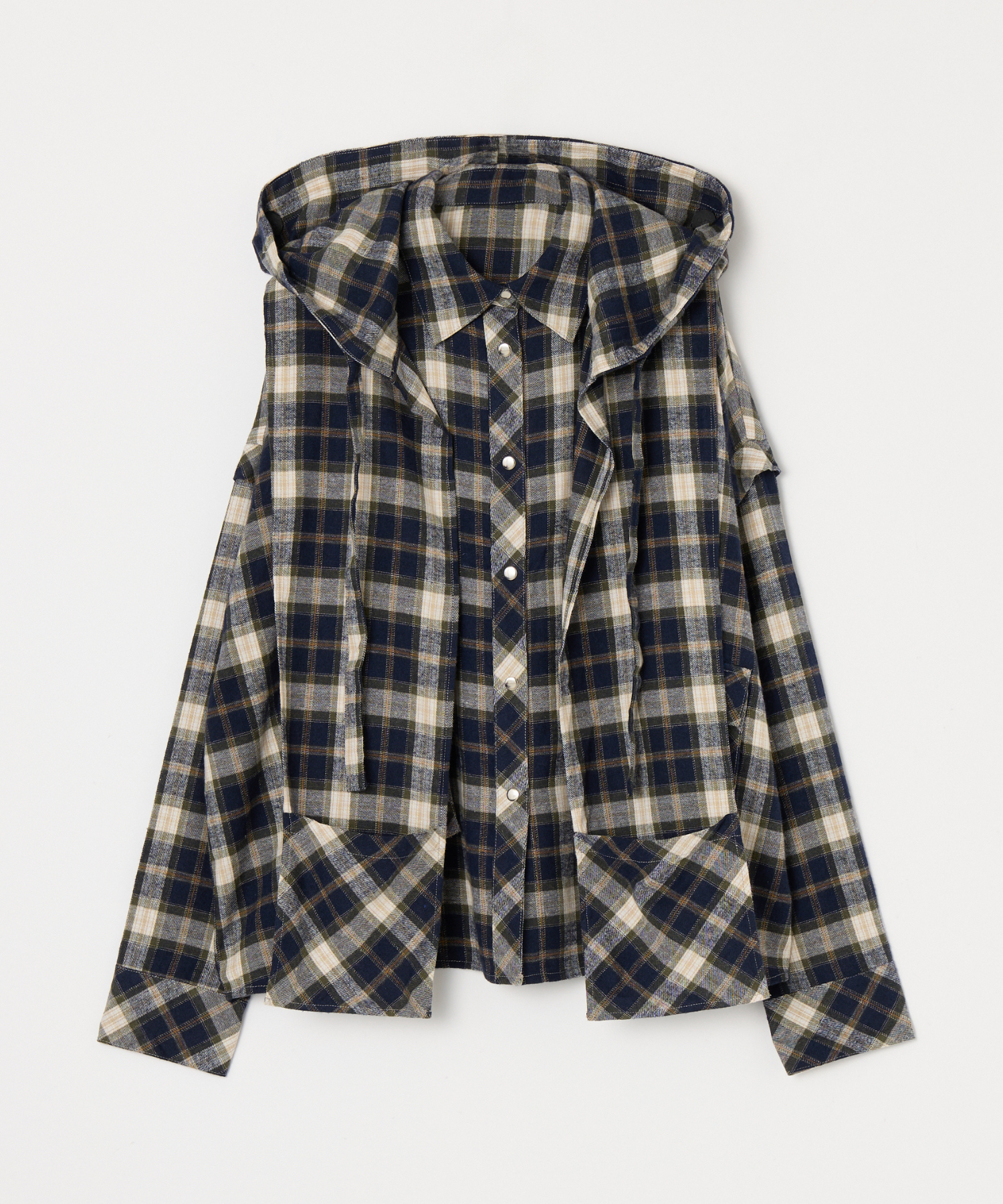 BEEDEN MANY WAY CHECK SHIRT チェックシャツ BEEDEN MANY WAY CHECK SHIRT チェックシャツ