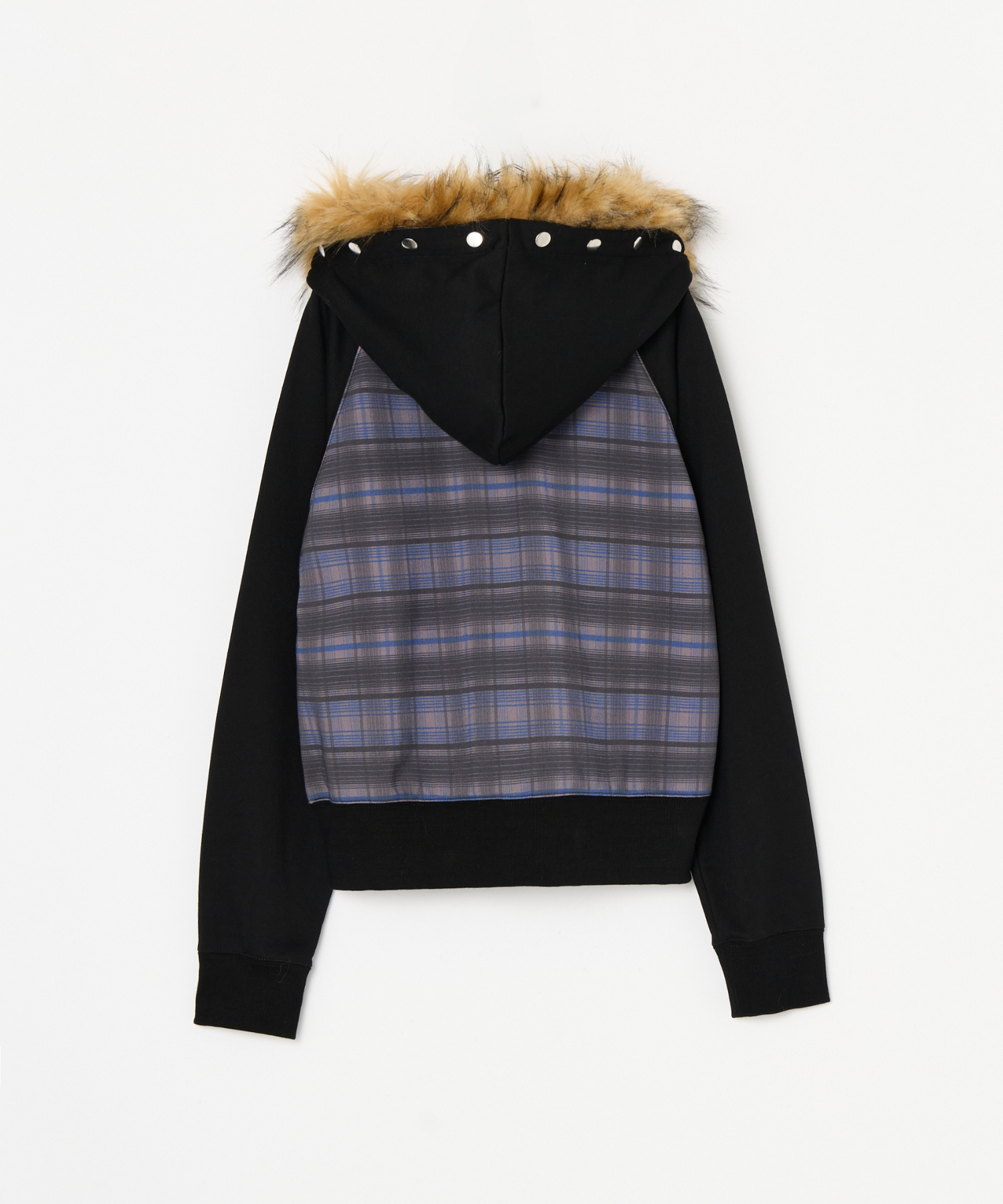 BEEDEN MULTI ZIP HOODIE ジップフーディー(CHECK PRINT ZIP UP BEEDEN MULTI ZIP HOODIE ジップフーディー(CHECK PRINT ZIP UP