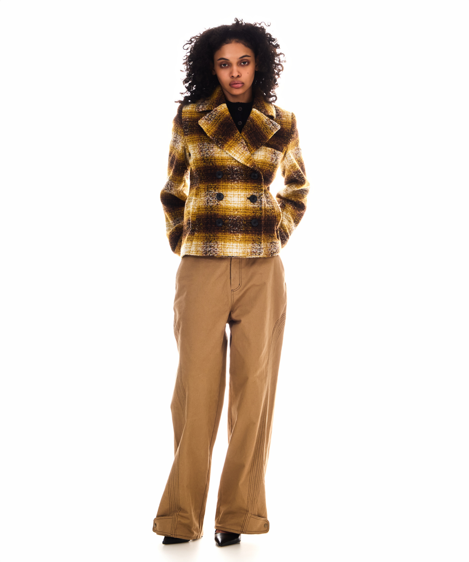 STITCH DESIGN LOOSE PANTS – BEEDEN STITCH DESIGN LOOSE PANTS – BEEDEN