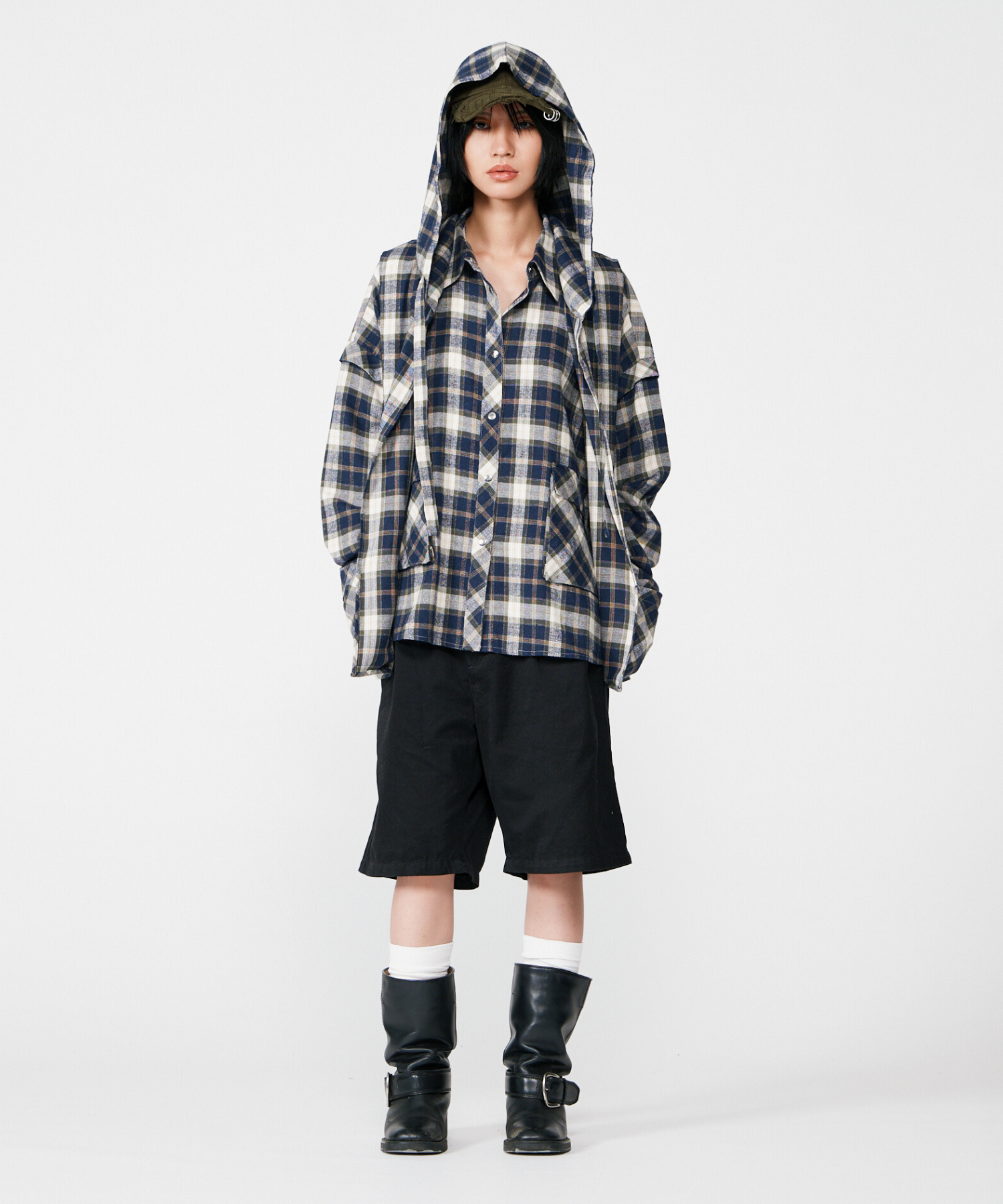 BEEDEN MANY WAY CHECK SHIRT チェックシャツ BEEDEN MANY WAY CHECK SHIRT チェックシャツ