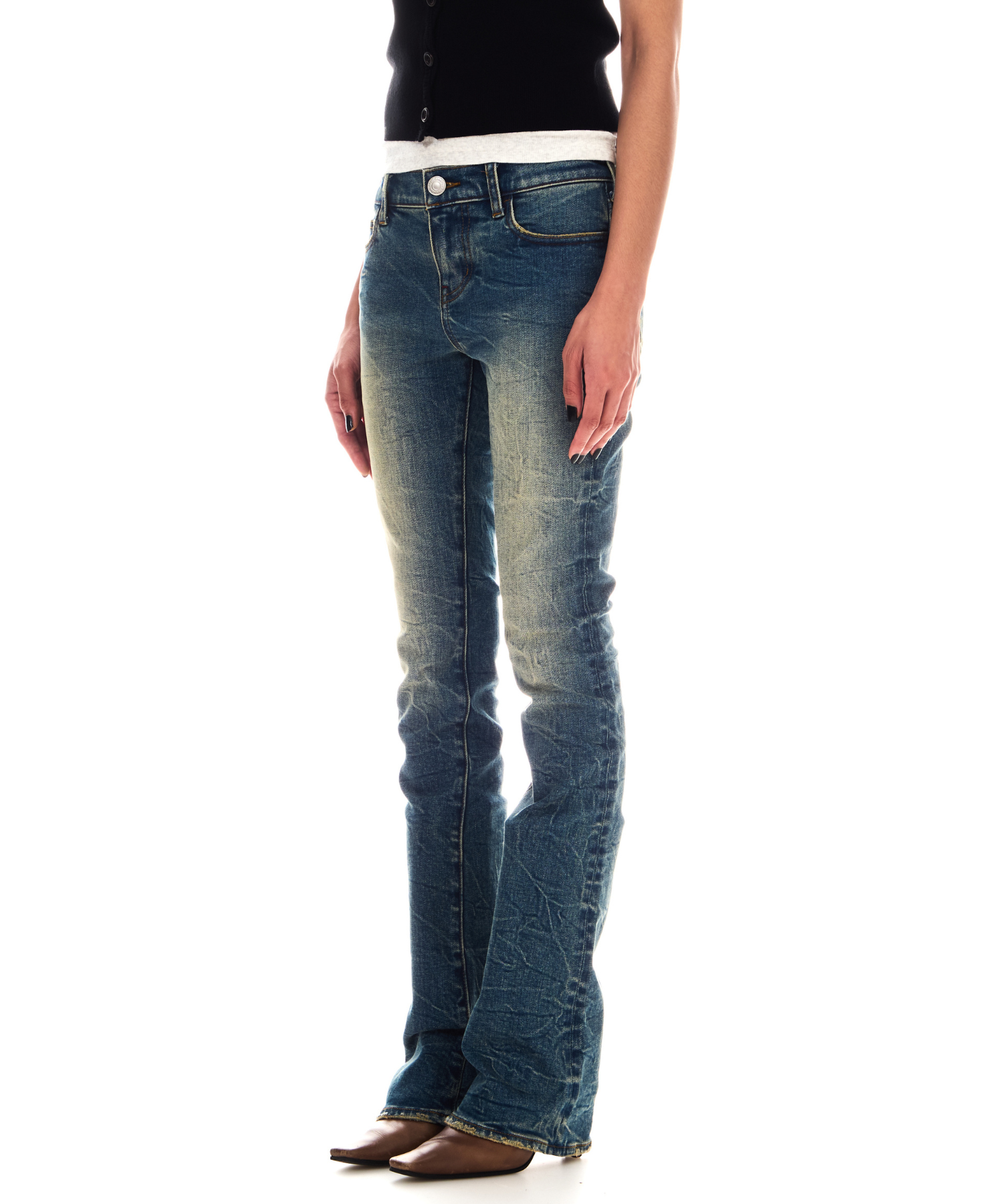 FIT BOOT-CUT LOWRISE DENIM – BEEDEN FIT BOOT-CUT LOWRISE DENIM – BEEDEN