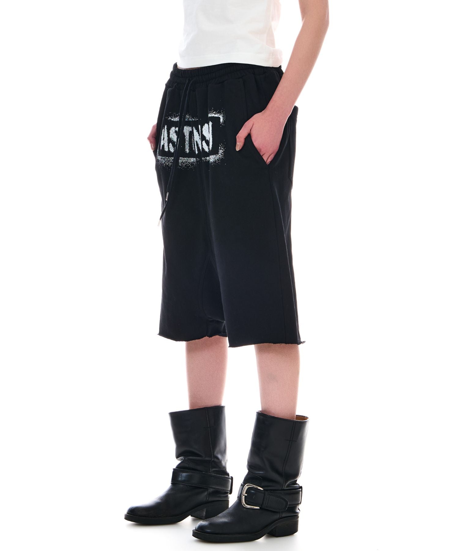 BEEDEN spray logo sarouel shorts キャップ BEEDEN spray logo sarouel shorts キャップ