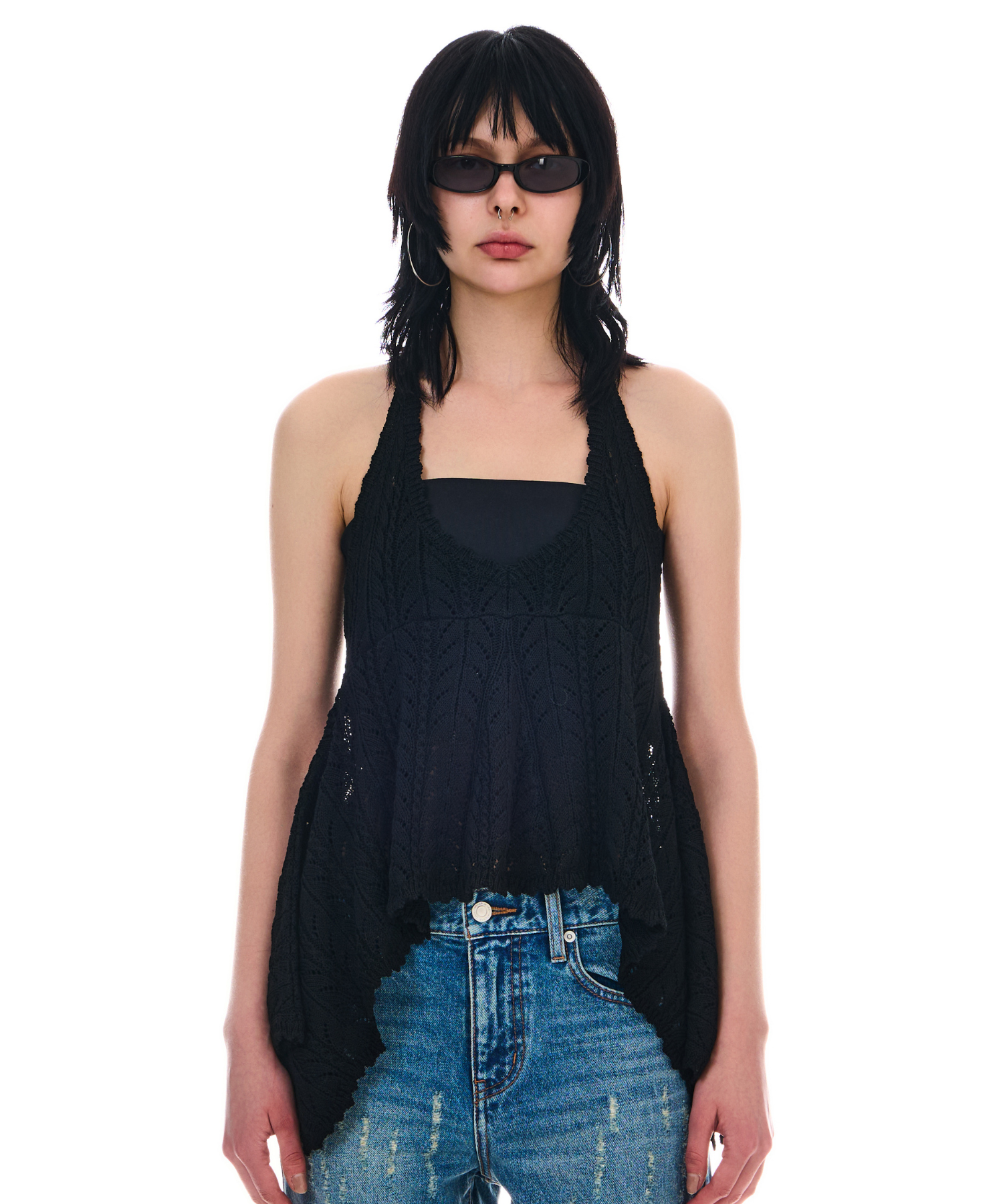 beeden タンクトップ EYELET BACK PRINT TANK beeden タンクトップ beeden タンクトップ EYELET BACK PRINT TANK beeden タンクトップ