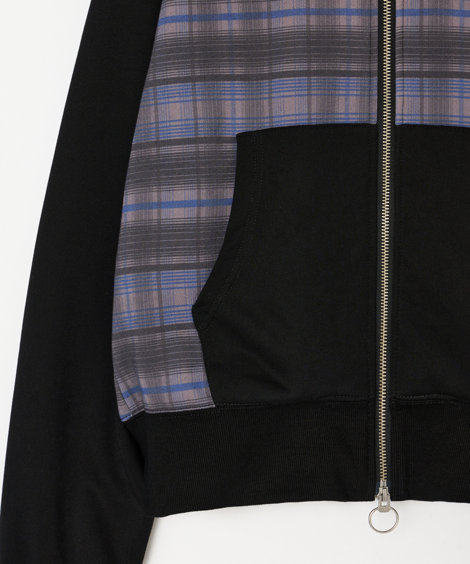 トップス BEEDEN CHECK PRINT ZIP UP FUR HOODIE CHECK PRINT ZIP UP トップス BEEDEN CHECK PRINT ZIP UP FUR HOODIE CHECK PRINT ZIP UP