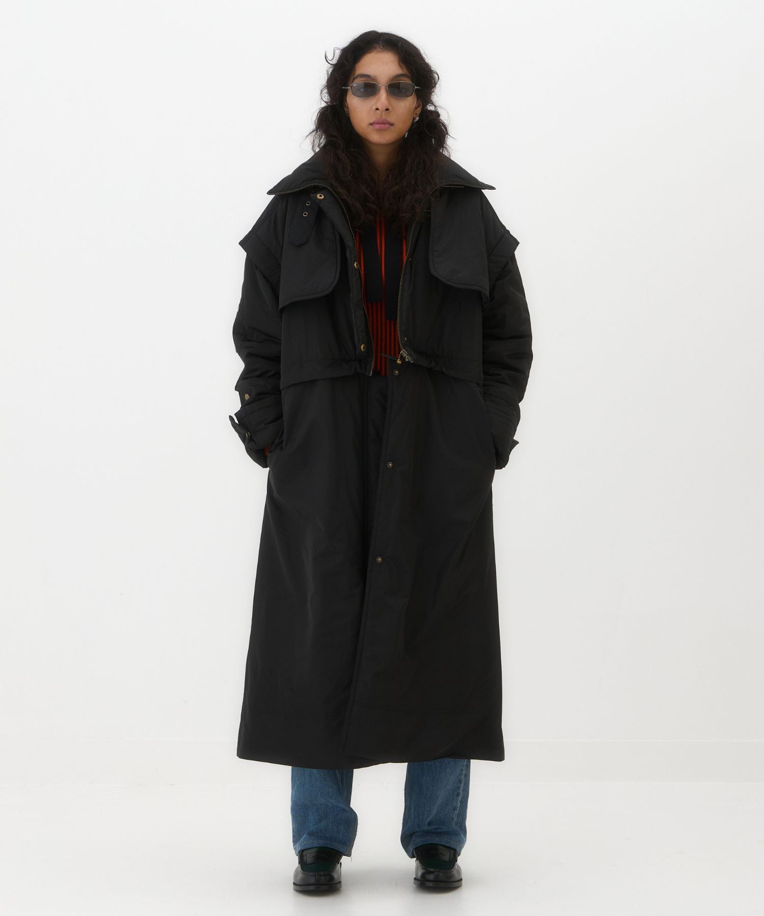 2WAY BLOUSON LONG COAT