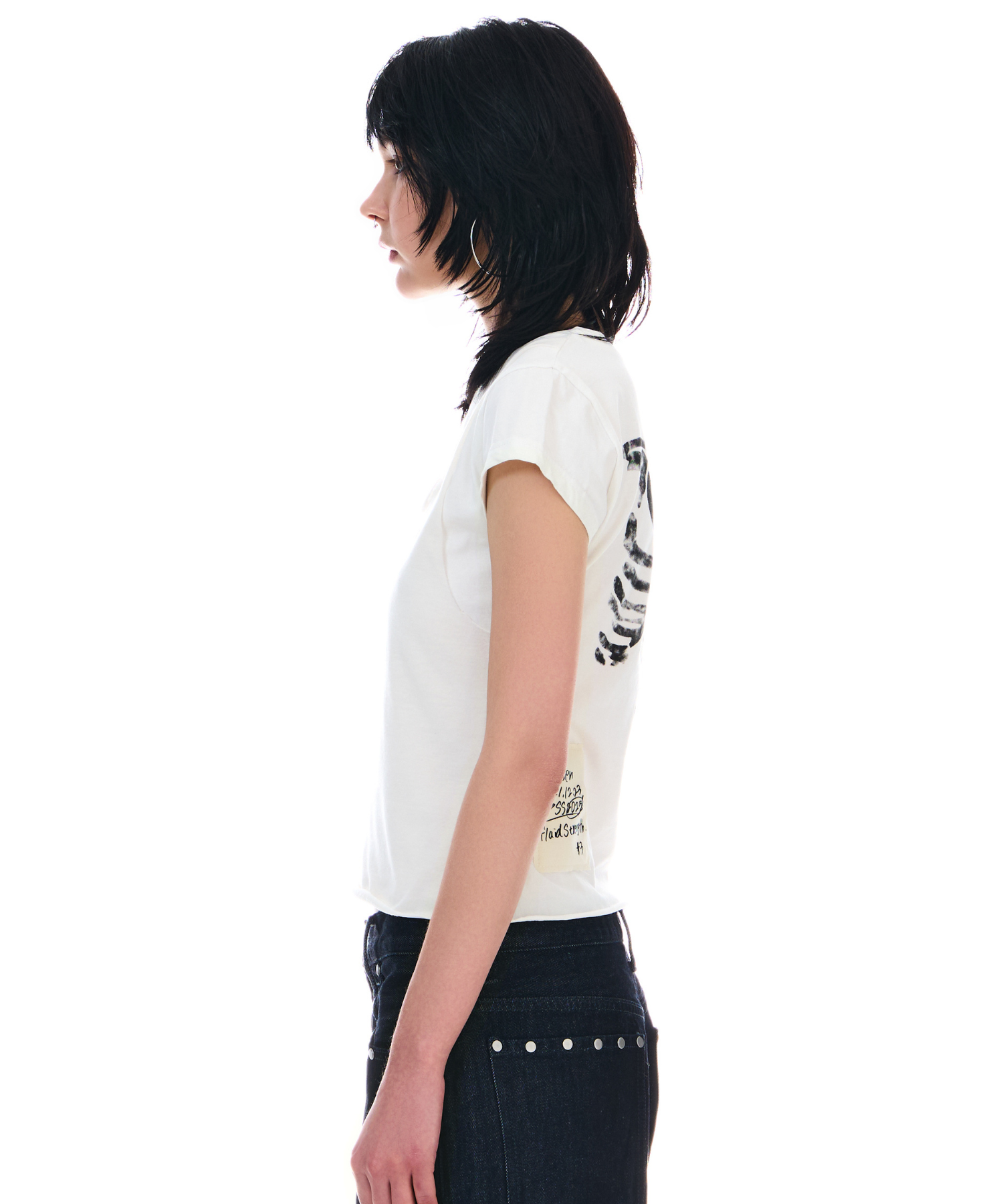 BONE PRINT LAYERED LOGO TEE – BEEDEN