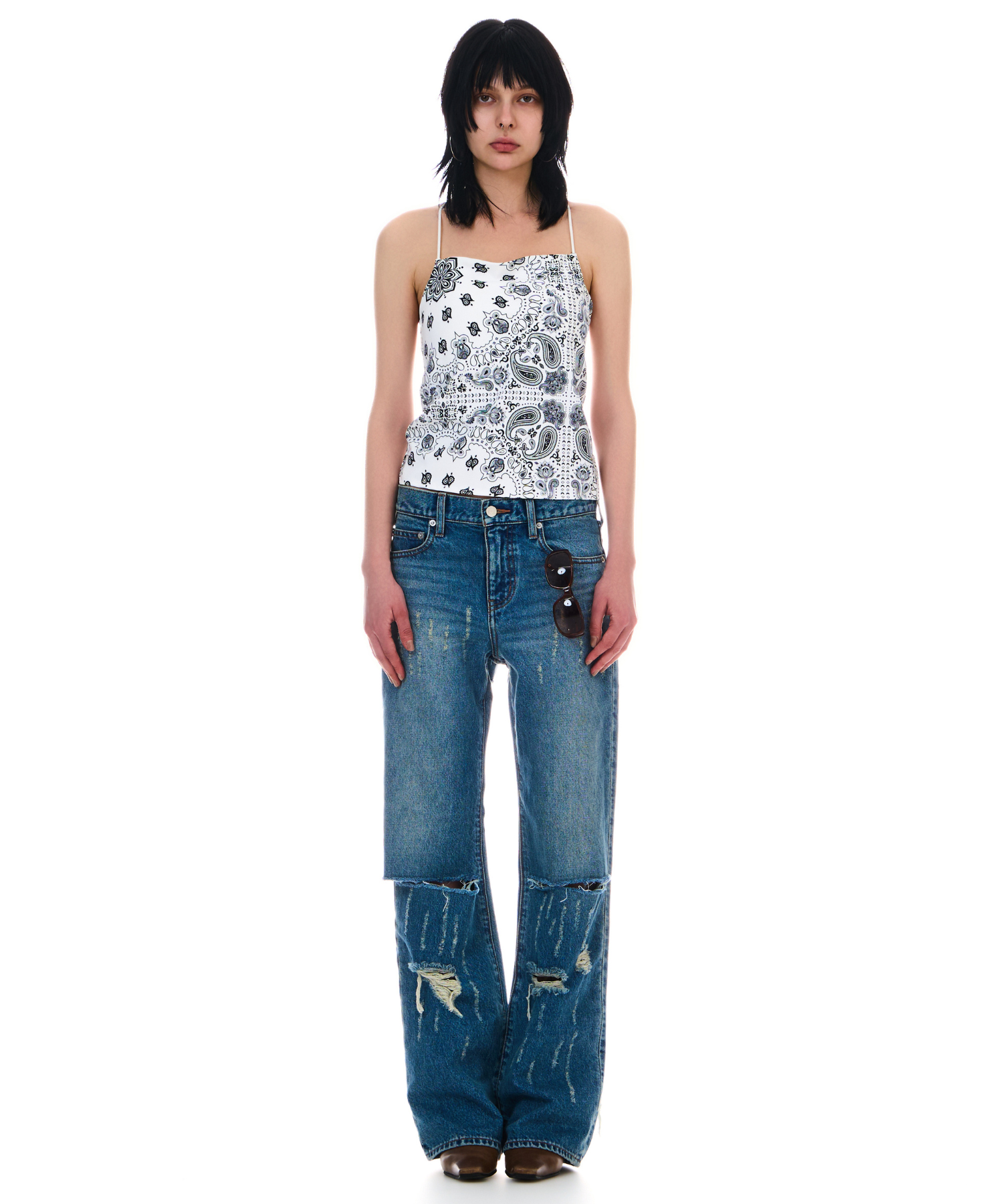 パンツ beeden L EYELET SEMI LOOSE DENIM パンツ beeden L EYELET パンツ beeden L EYELET SEMI LOOSE DENIM パンツ beeden L EYELET