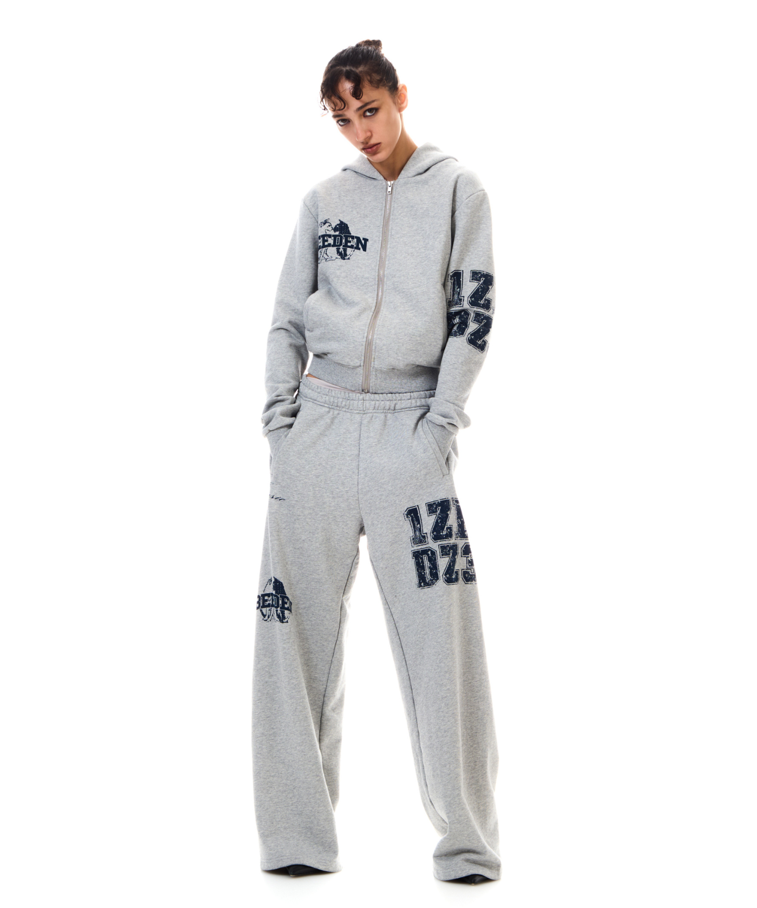 beeden スウェットパンツ RANDOM PRINT SWEAT PANTS – BEEDEN