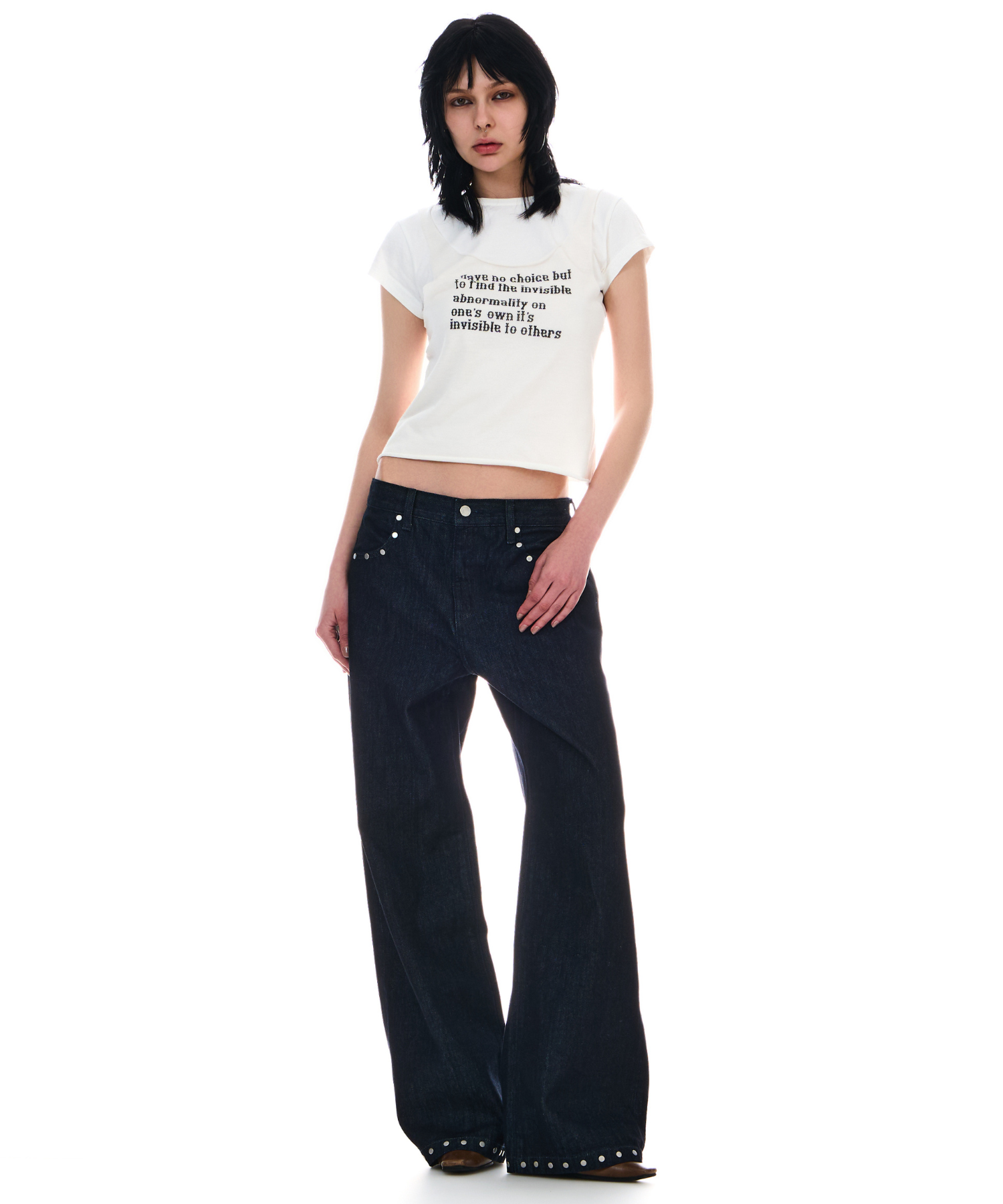 BONE PRINT LAYERED LOGO TEE – BEEDEN