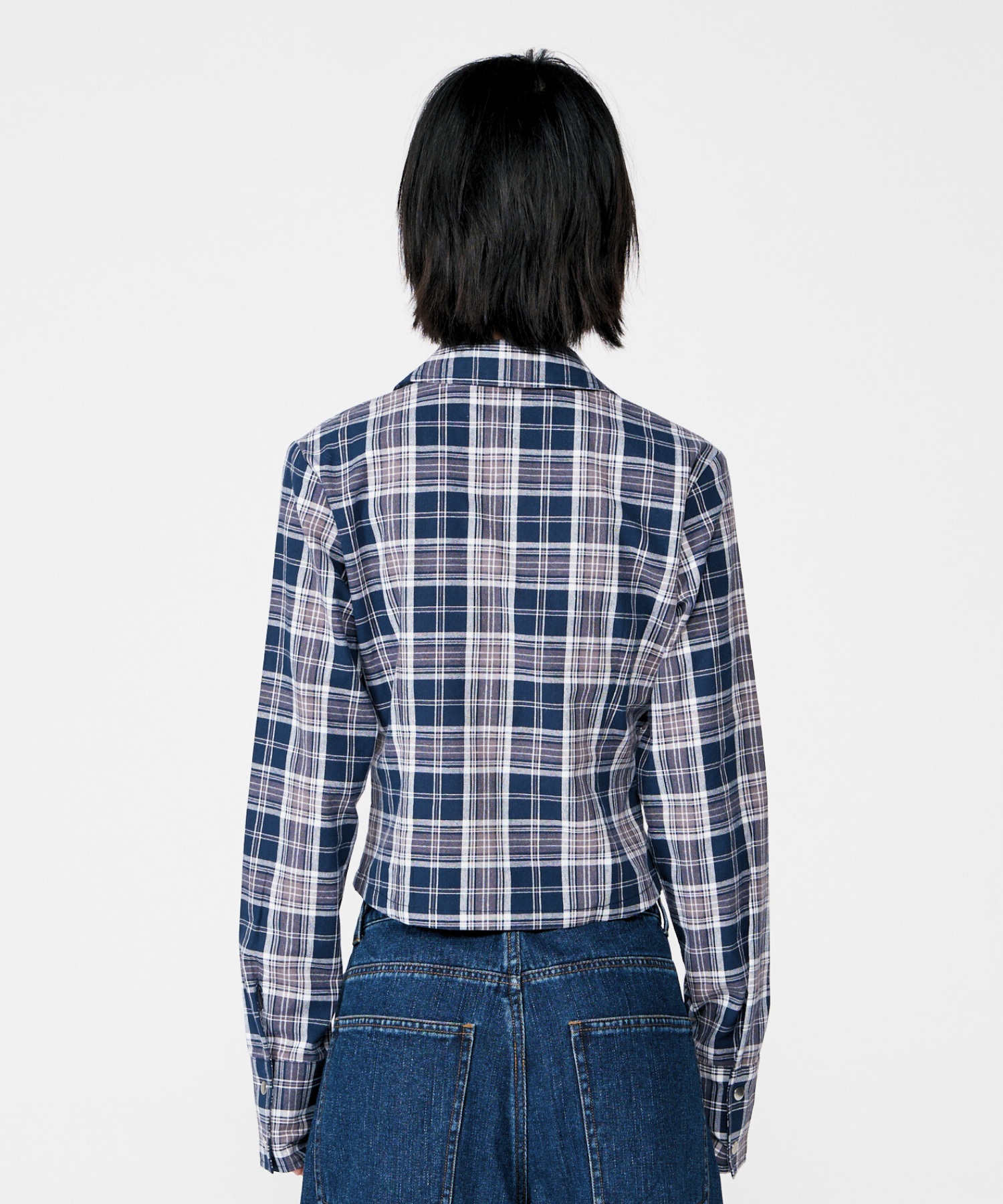 COMPACT ZIP UP CHECK SHIRT – BEEDEN COMPACT ZIP UP CHECK SHIRT – BEEDEN