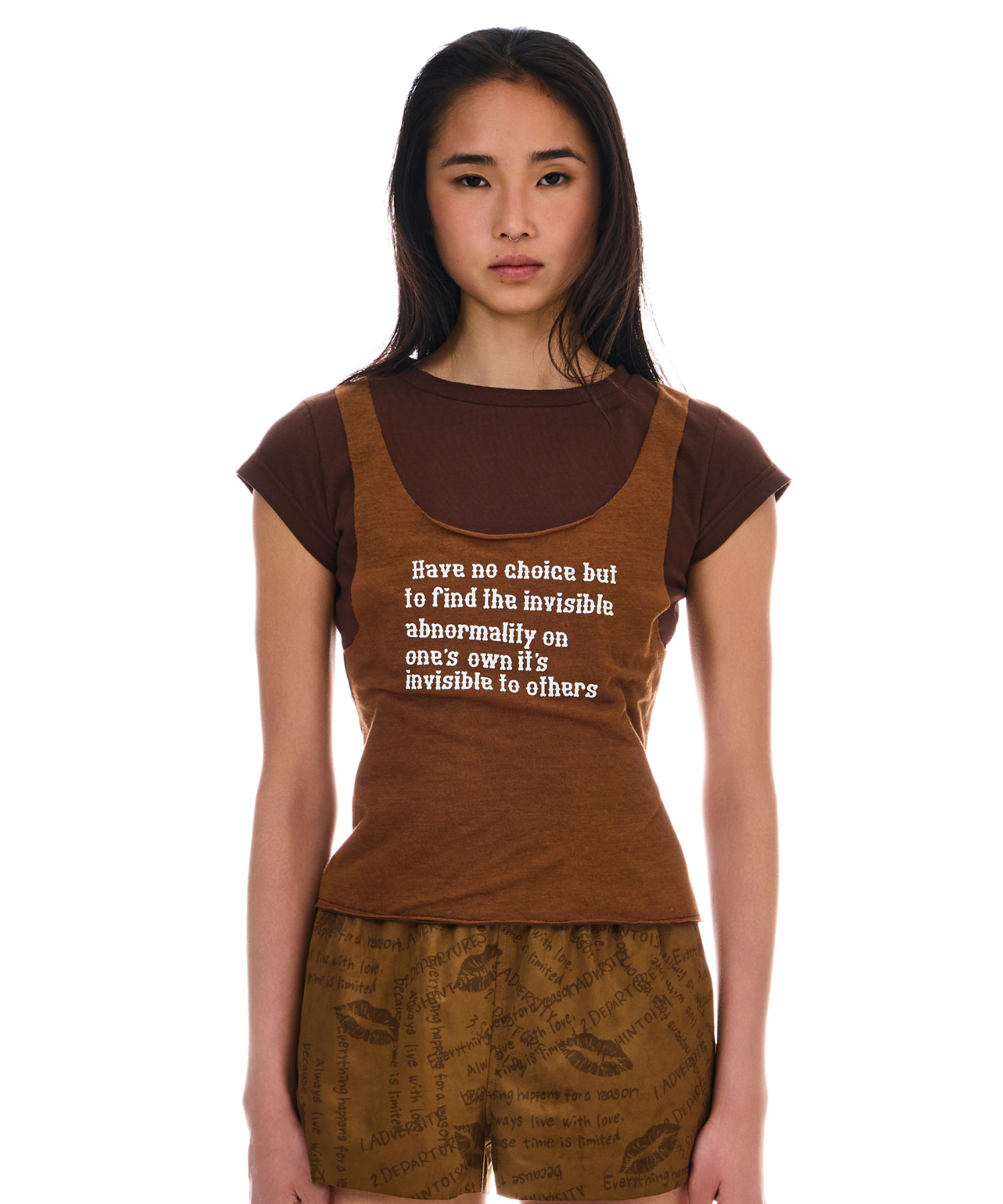 BEEDEN / LOGO CRACK JUST FIT TEE