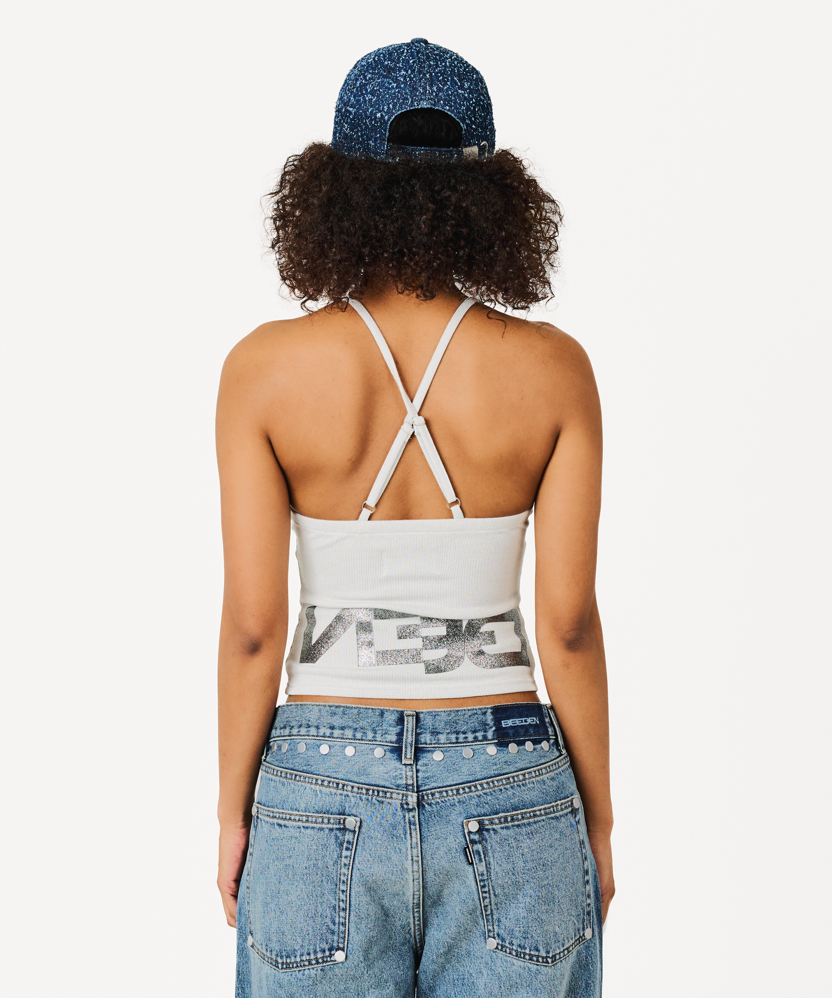 GLITTER CAM TOP – BEEDEN GLITTER CAM TOP – BEEDEN