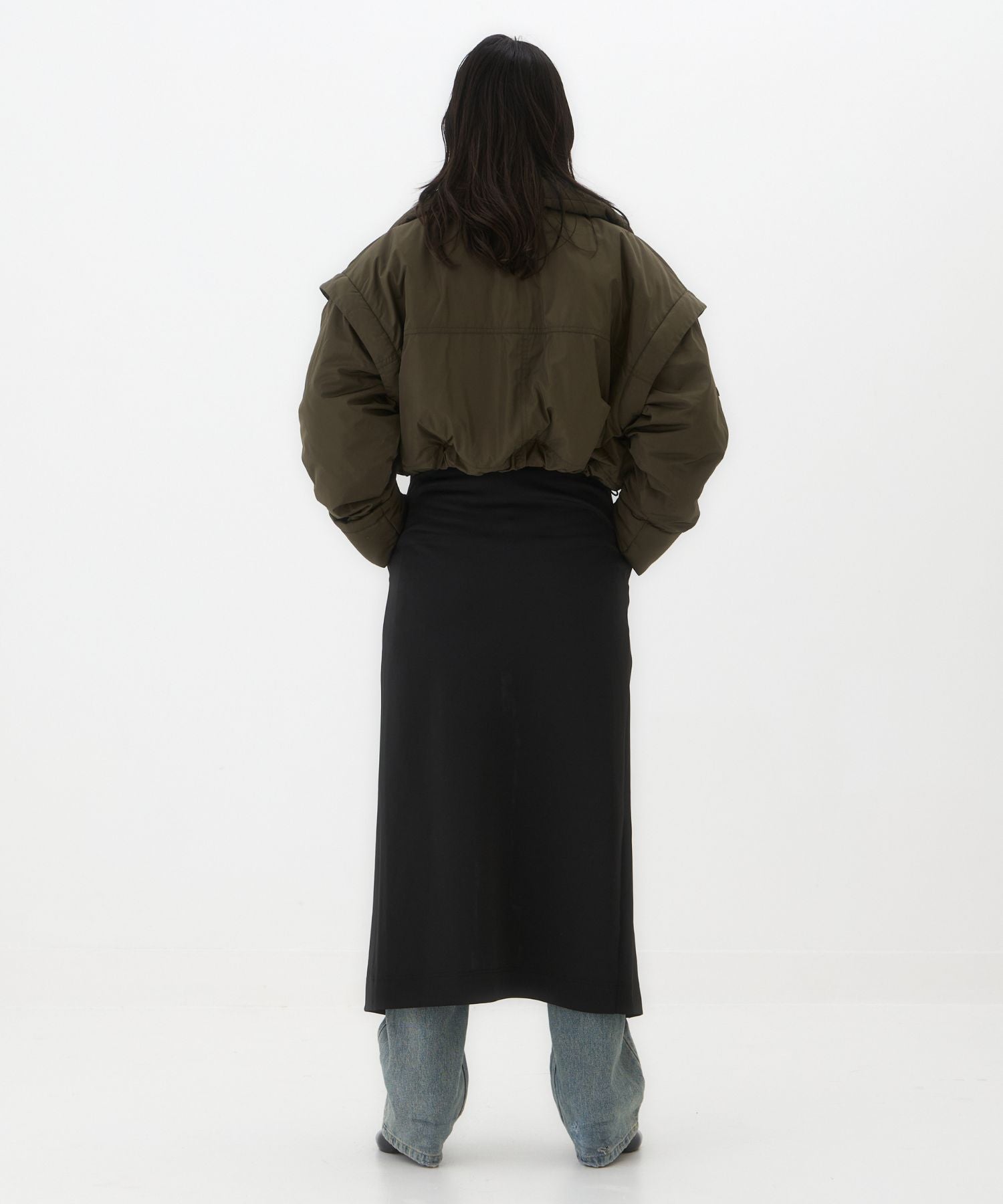 2WAY BLOUSON LONG COAT