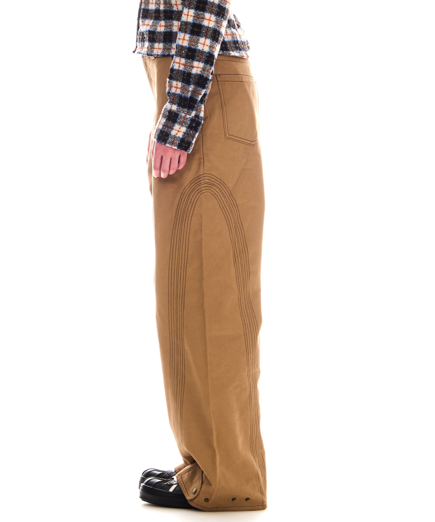 STITCH DESIGN LOOSE PANTS – BEEDEN STITCH DESIGN LOOSE PANTS – BEEDEN