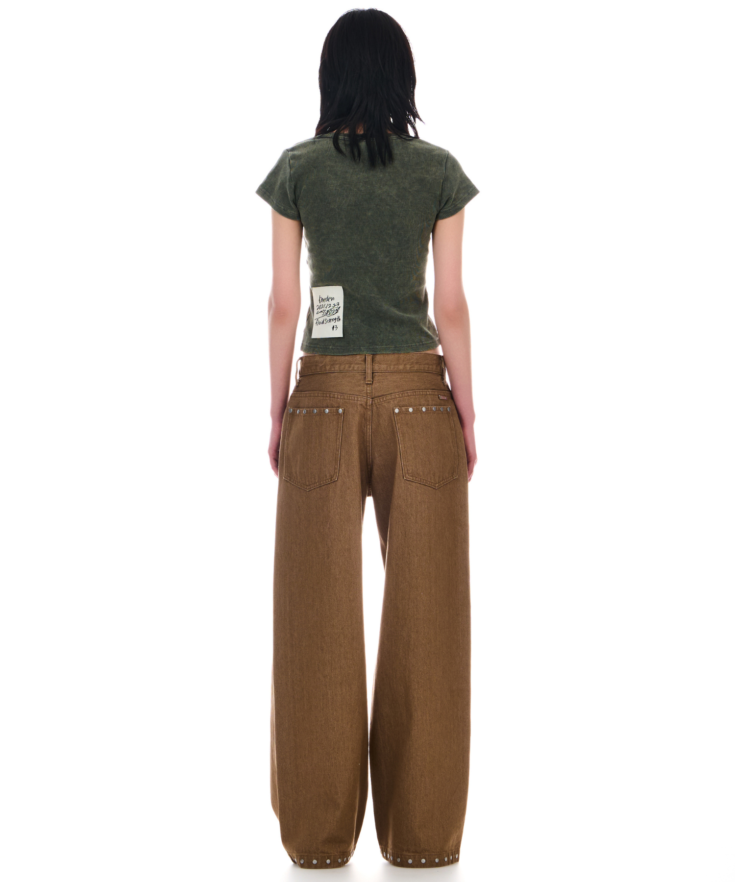 パンツ beeden L EYELET SEMI LOOSE DENIM METAL EYELET SEMI パンツ beeden L EYELET SEMI LOOSE DENIM METAL EYELET SEMI