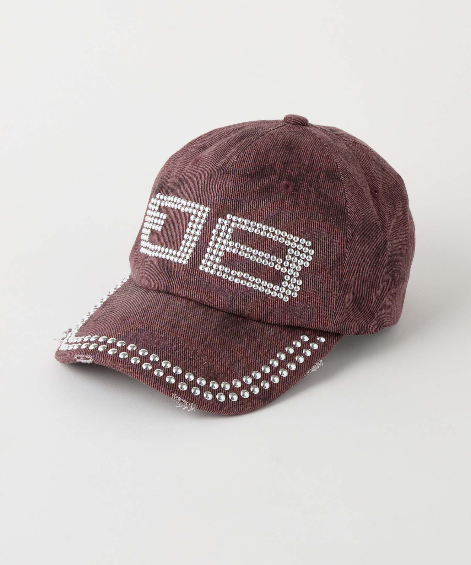 【hy】BEEDEN BD STUDS DAMAGE CAP ベージュ BD STUDS DAMAGE CAP – BEEDEN