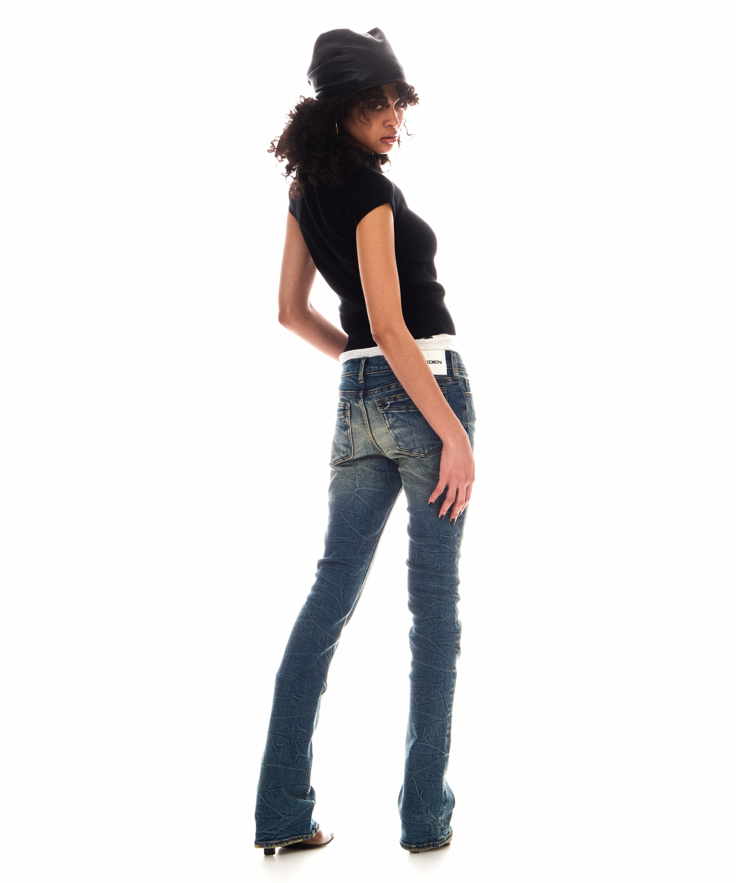 FIT BOOT-CUT LOWRISE DENIM – BEEDEN FIT BOOT-CUT LOWRISE DENIM – BEEDEN