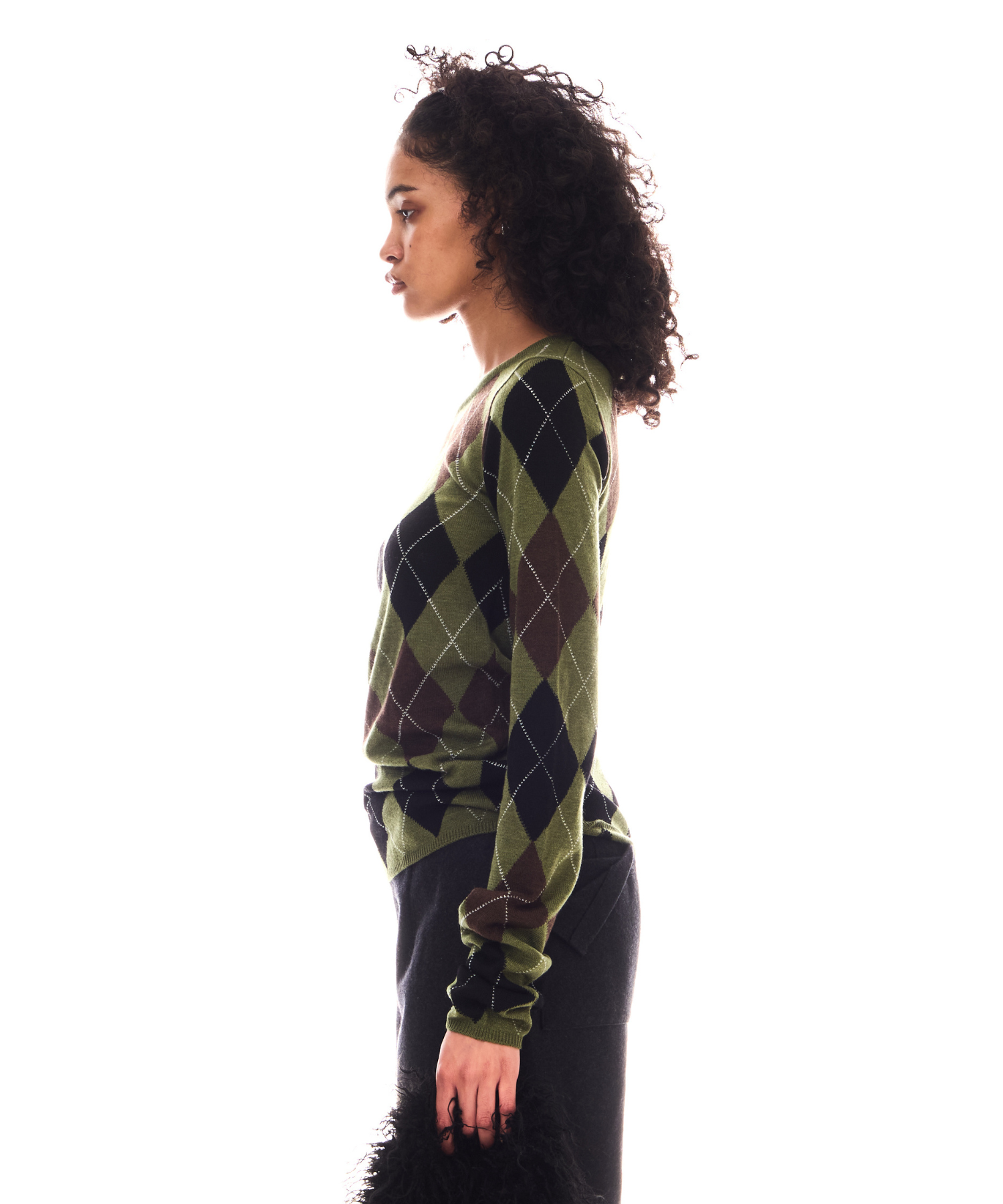 ARGYLE LOOSE KNIT TOPS – BEEDEN ARGYLE LOOSE KNIT TOPS – BEEDEN