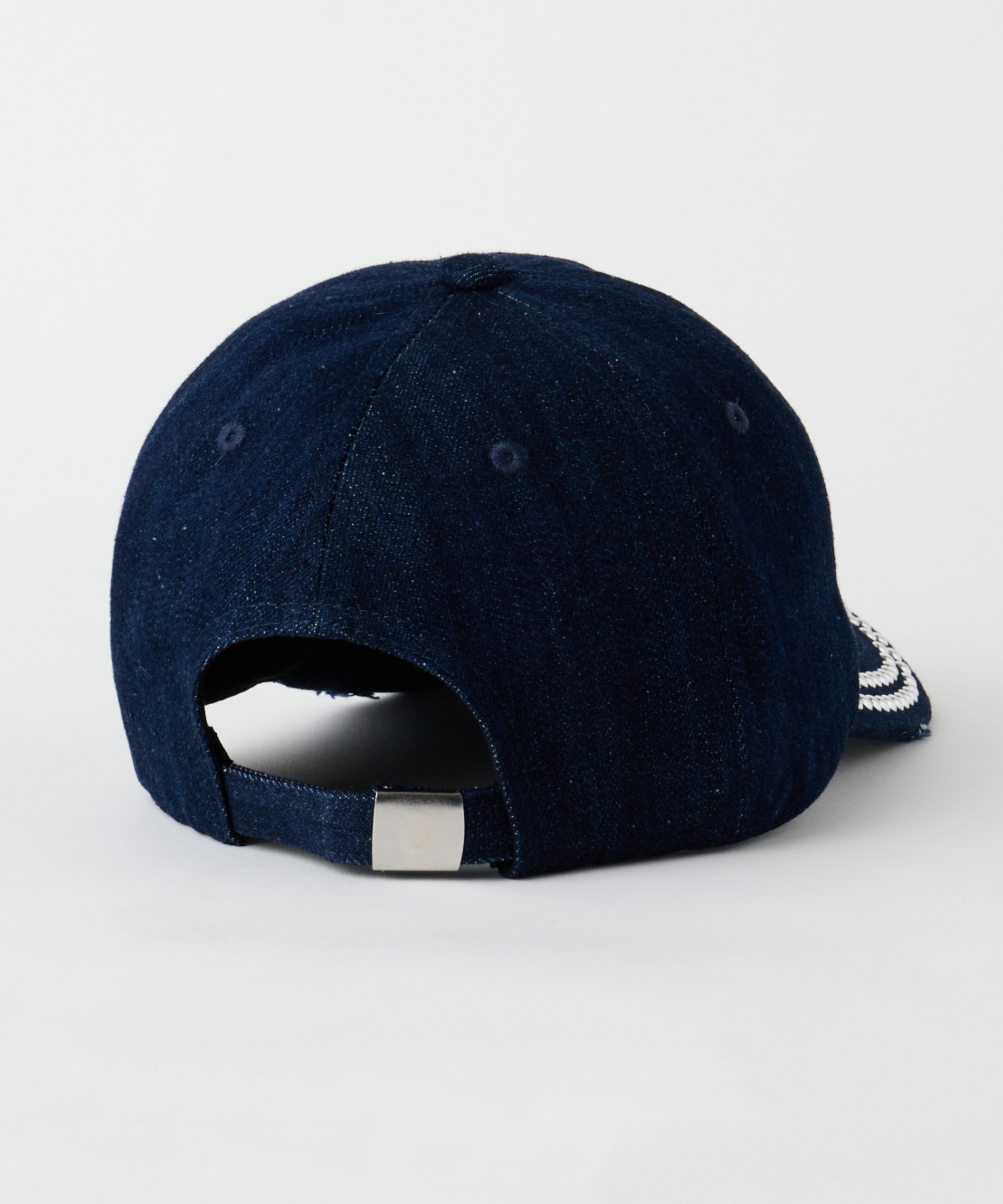帽子 BD STUDS DAMAGE CAP BLUE BEEDEN BEEDEN BD STUDS DAMAGE CAP ダークブルー デニム