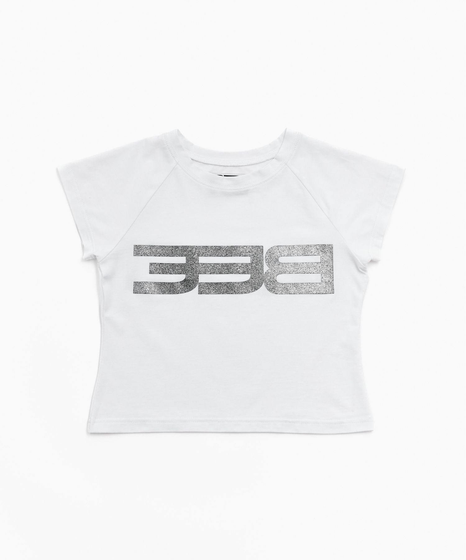COMPACT GLITTER PRINT TEE – BEEDEN