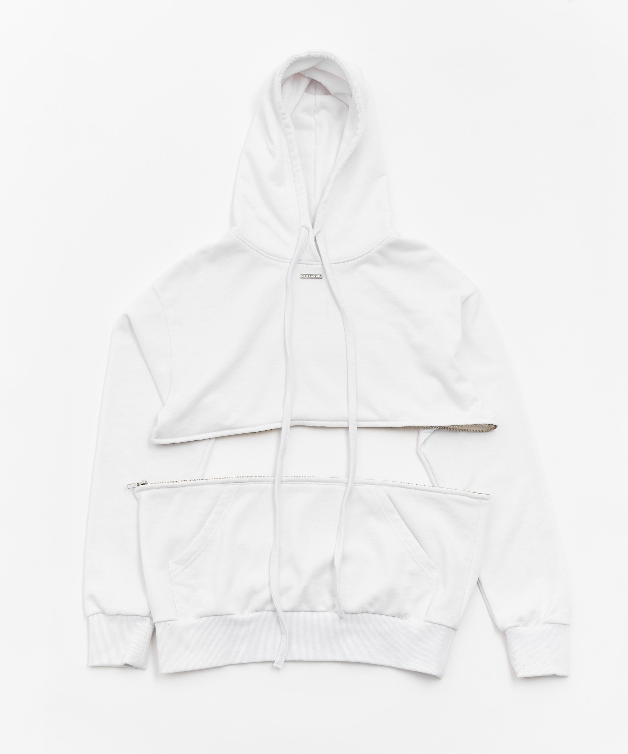 PRINT OVER ZIP HOODIE – BEEDEN