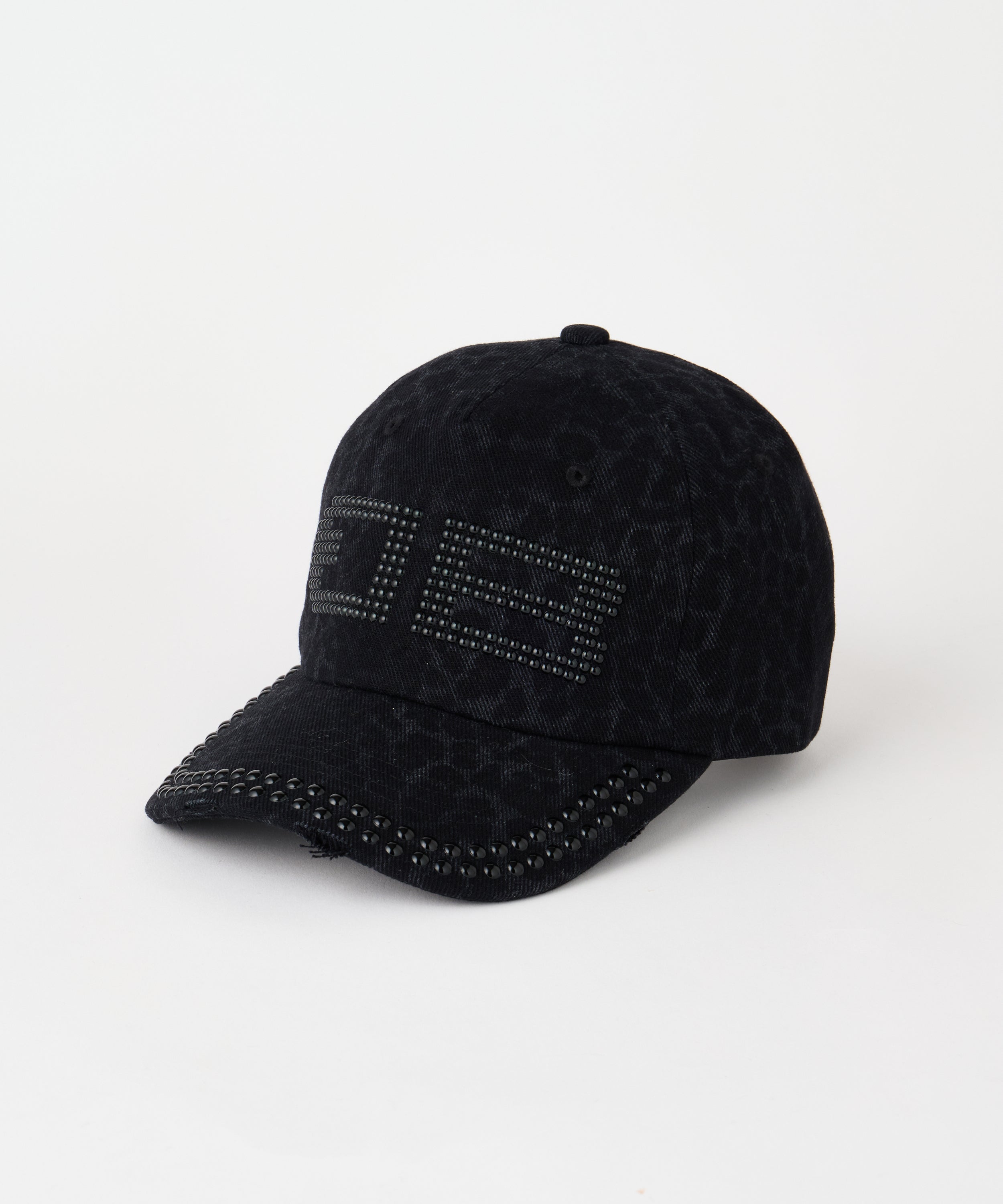 BEEDEN STUDS DAMAGE CAP BLACK 黒 BD STUDS DAMAGE CAP – BEEDEN